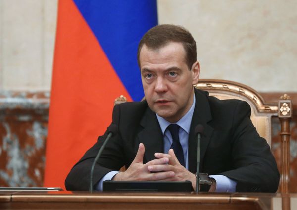 Председатель правительства РФ Дмитрий Медведев
