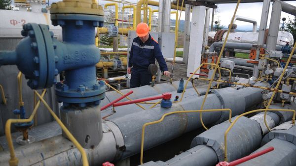 *Высокогорная газокомпрессорная станция Воловец в Закарпатской области, Украина
