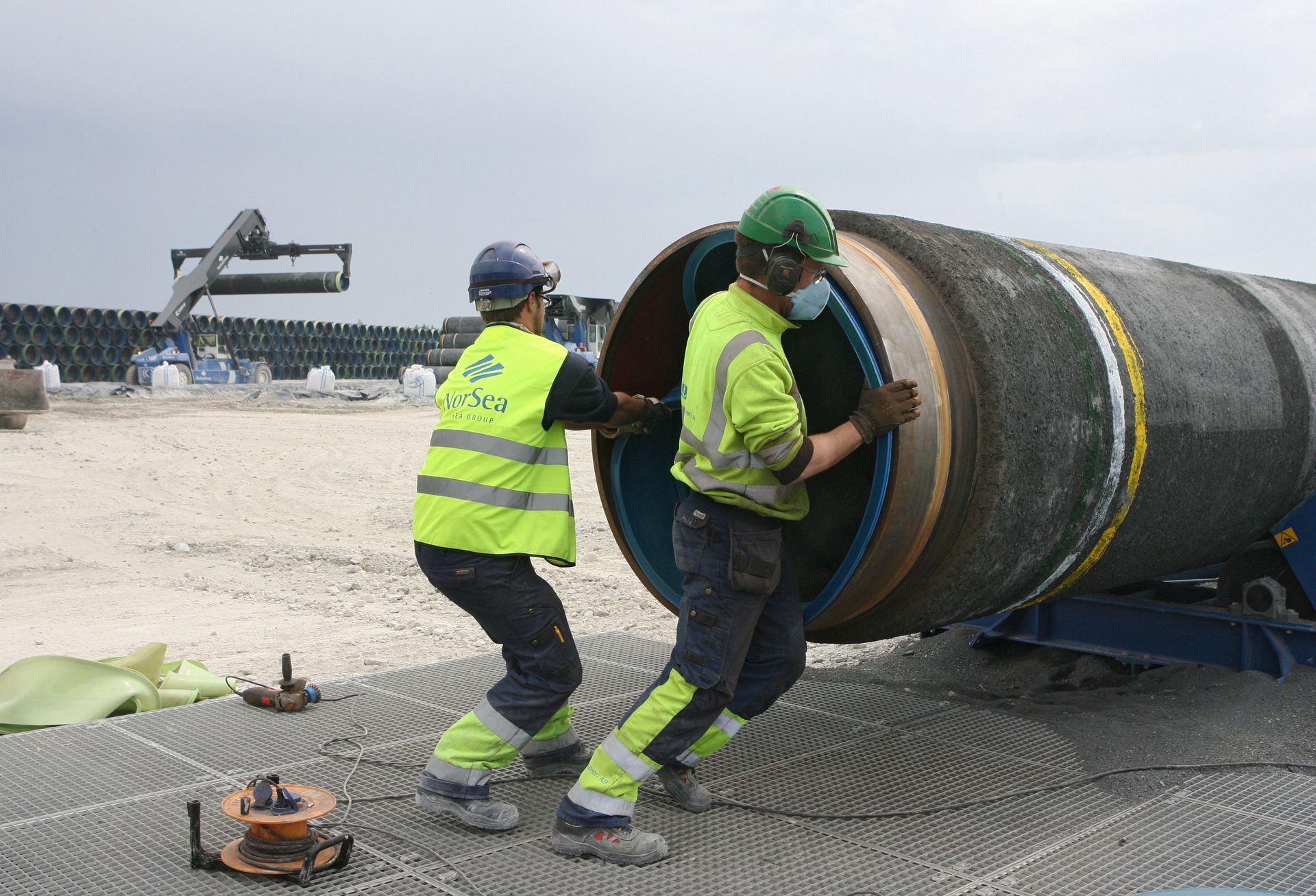 %Cтроительство газопровода Северный поток (Nord Stream) - ПРАЙМ, 1920, 09.09.2021