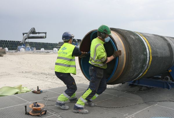#Cтроительство газопровода Северный поток (Nord Stream)