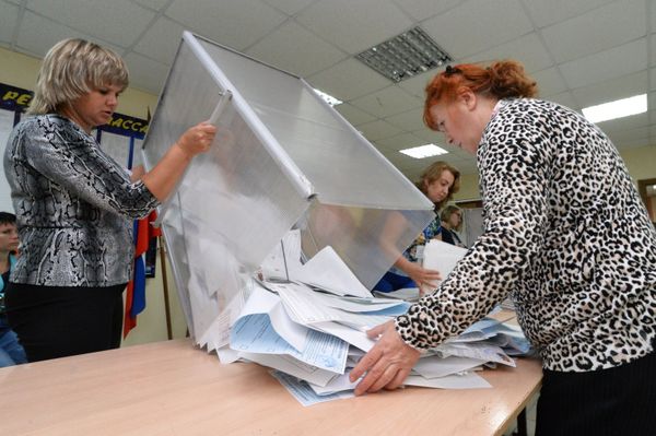 #Подсчет голосов в единый день голосования