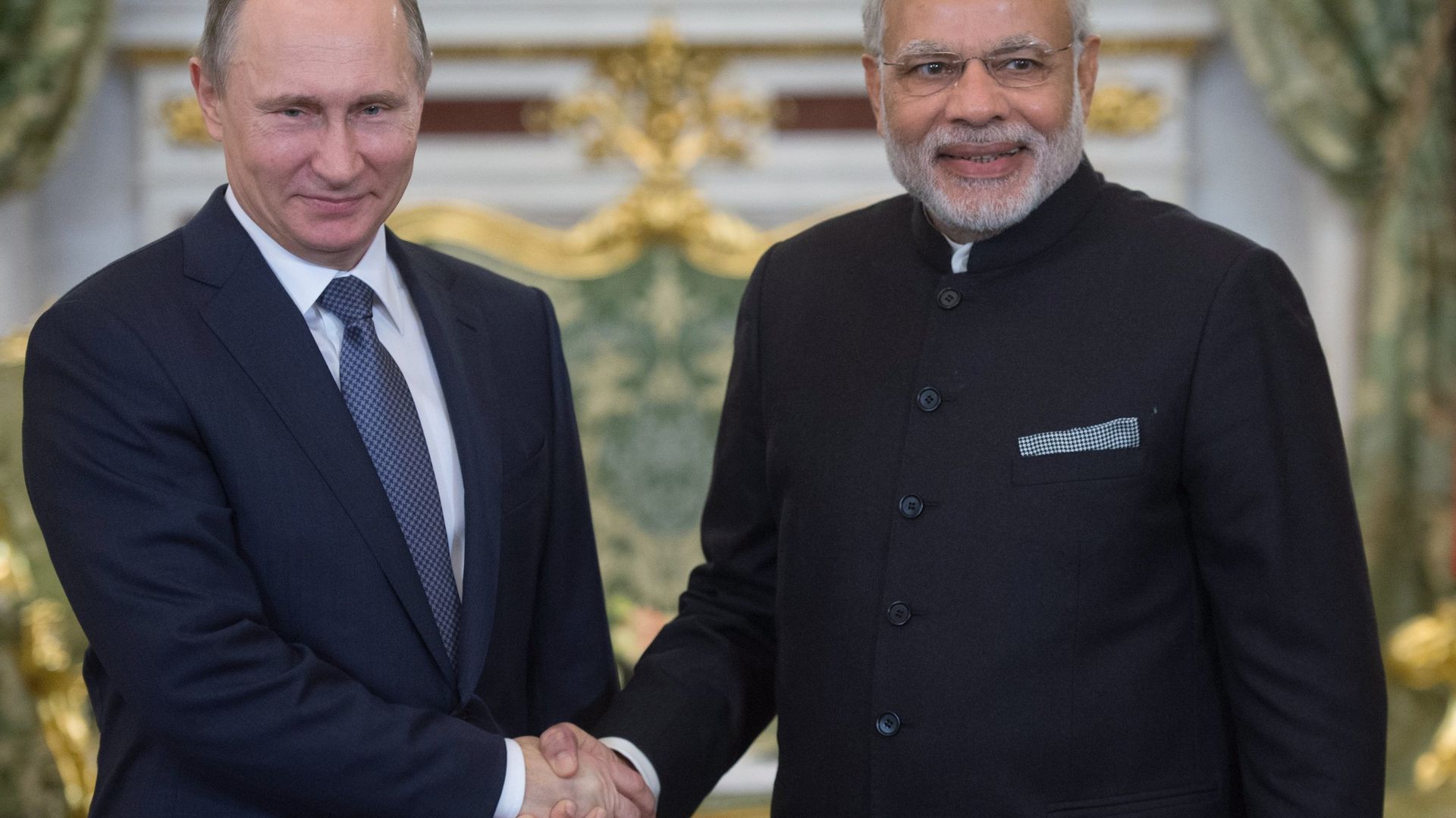 Президент России Владимир Путин и премьер-министр Индии Нарендра Моди - ПРАЙМ, 1920, 18.12.2023