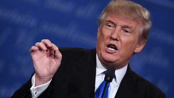 %Президент США Дональд Трамп