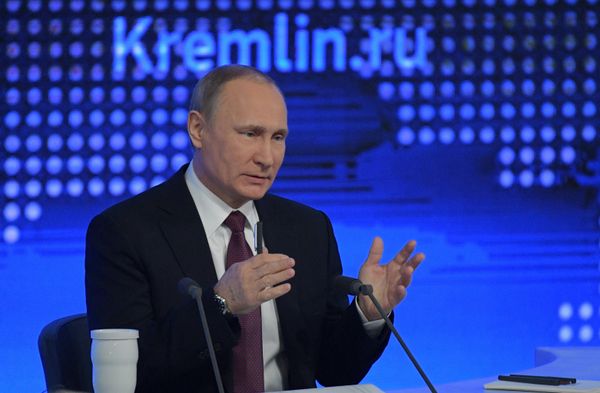 Конференция Владимира Путина