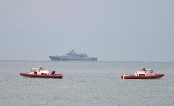 Корабли в черном море