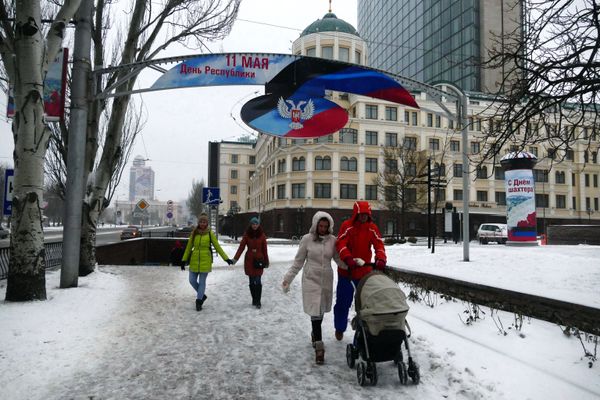 #Мирная жизнь в Донецке