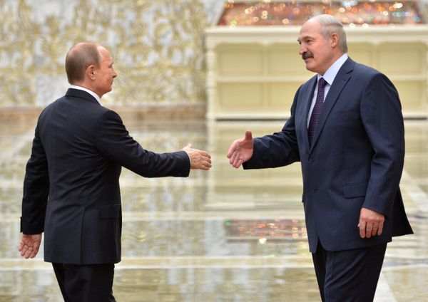 Владимир Путин и Александр Лукашенко