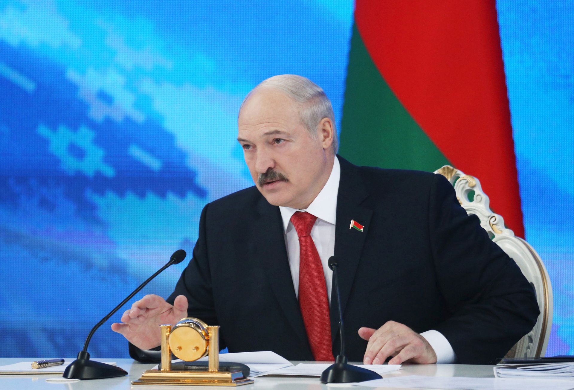 %Президент Белоруссии Александр Лукашенко - ПРАЙМ, 1920, 05.08.2021