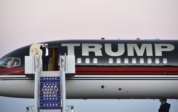 #Самолет Дональда Трампа