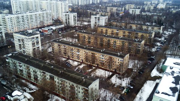 Пятиэтажные дома в Москве