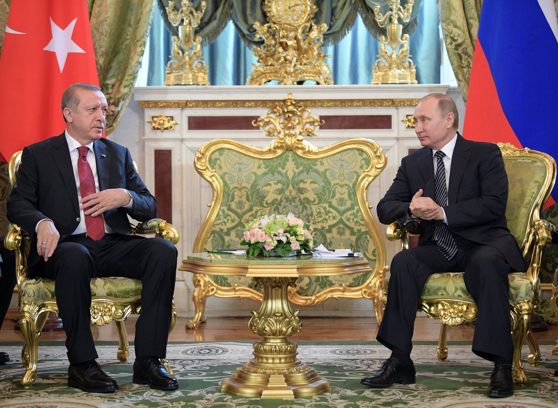 Президент РФ Владимир Путин и президент Турции Реджеп Тайип Эрдоган - ПРАЙМ, 1920, 11.12.2022
