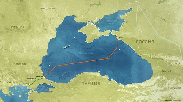 #Морской газопровод Турецкий поток