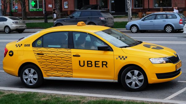 #Автомобиль службы такси Uber #Автомобиль службы такси Uber