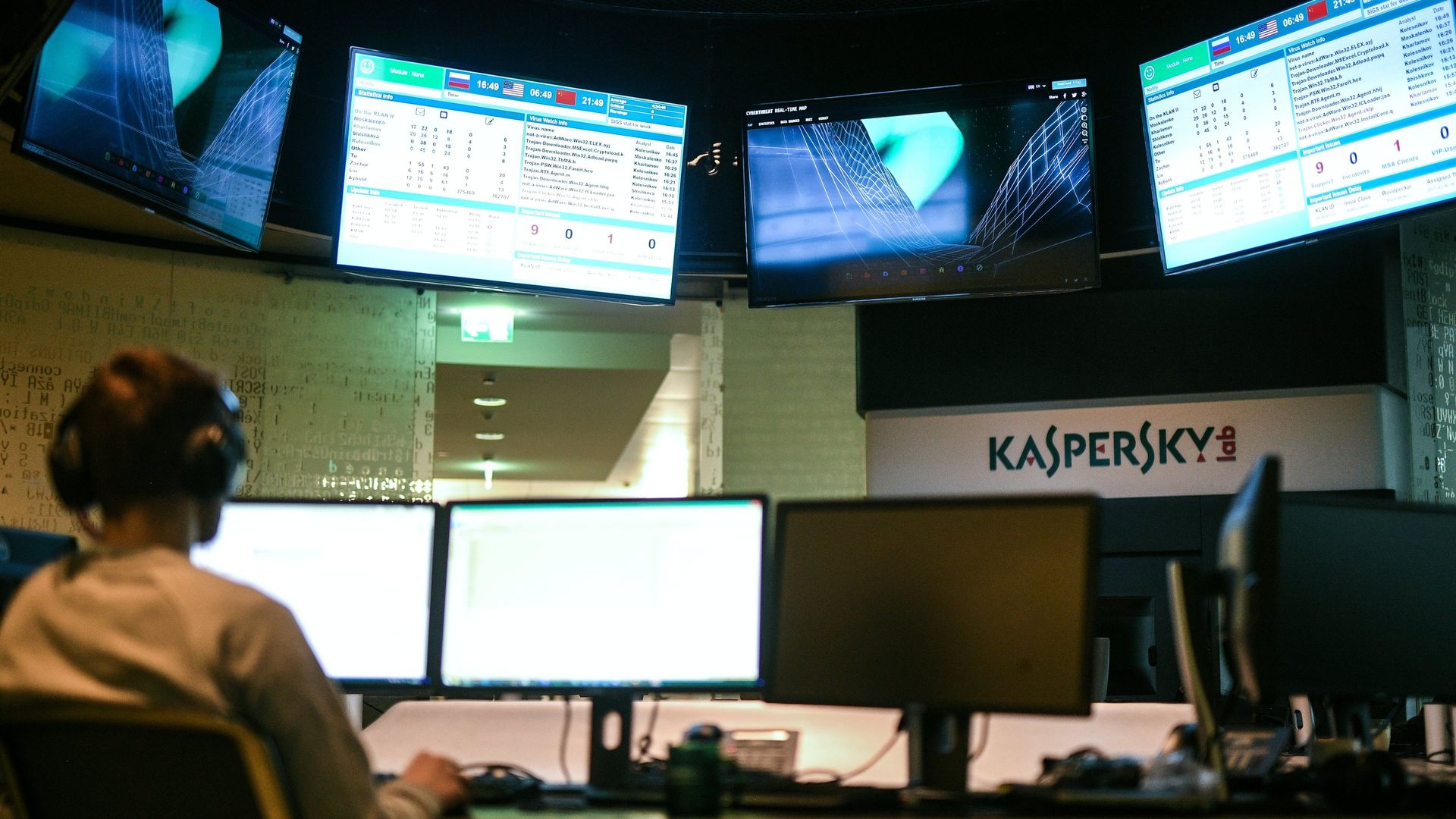 # Сотрудники во время работы в компании Лаборатория Касперского в Москве - ПРАЙМ, 1920, 19.11.2020