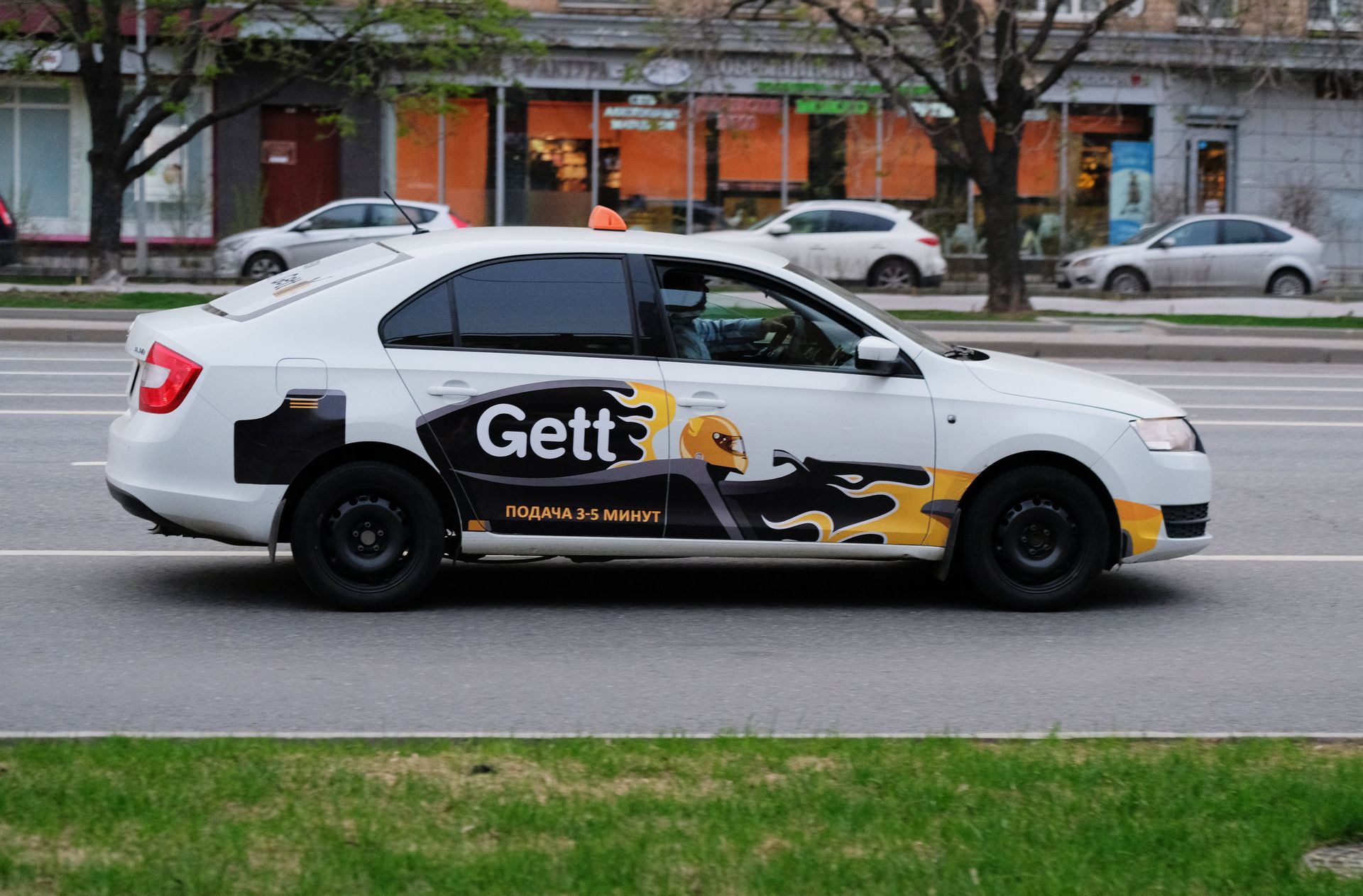 Автомобиль службы такси Gett - ПРАЙМ, 1920, 16.05.2022
