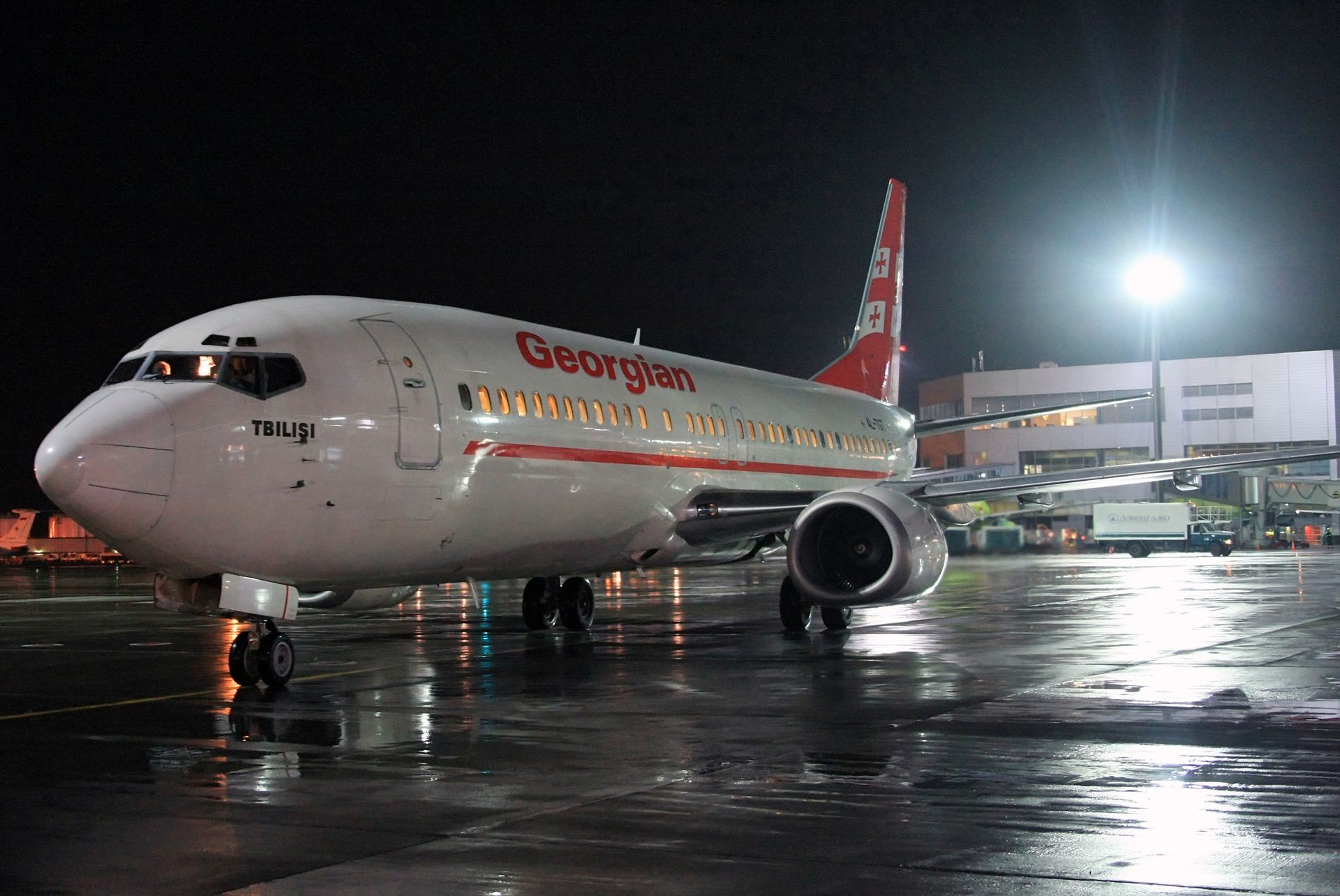 Boeing-737-500 грузинской авиакомпании Грузинские авиалинии - ПРАЙМ, 1920, 19.05.2022