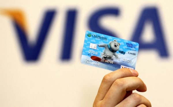 %Презентация карты VISA