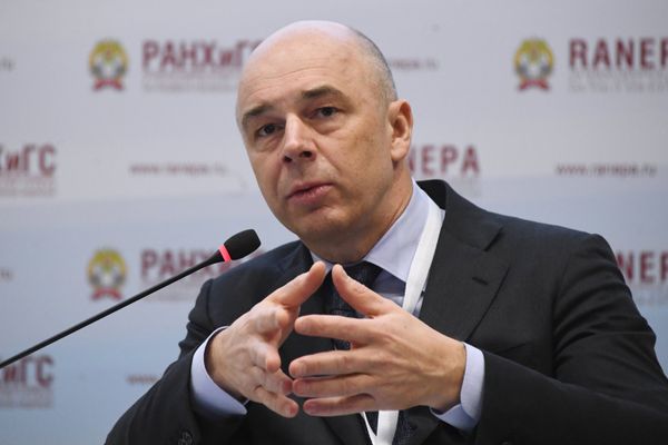 Министр финансов РФ Антон Силуанов на IX-ом Гайдаровском форуме в Москве. 17 января 2018