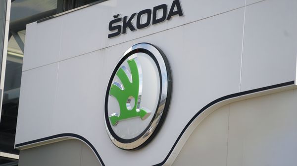 #Логотип компании Skoda. #Логотип компании Skoda.