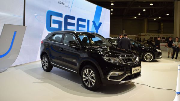 #Автомобиль Geely NL-3 на Московском международном автомобильном салоне-2016