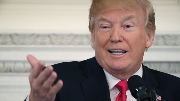 #Президент США Дональд Трамп в Белом доме. 26 февраля 2018