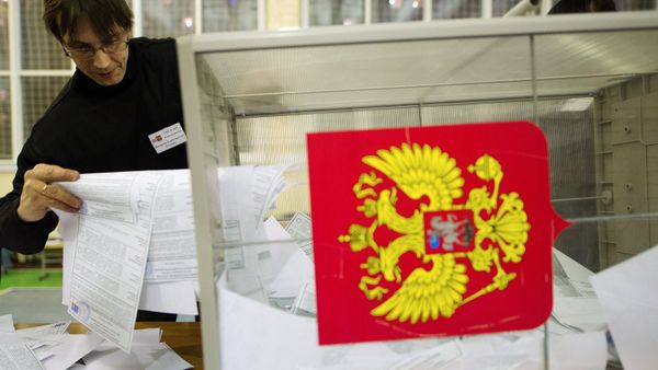 %Подсчет голосов на выборах