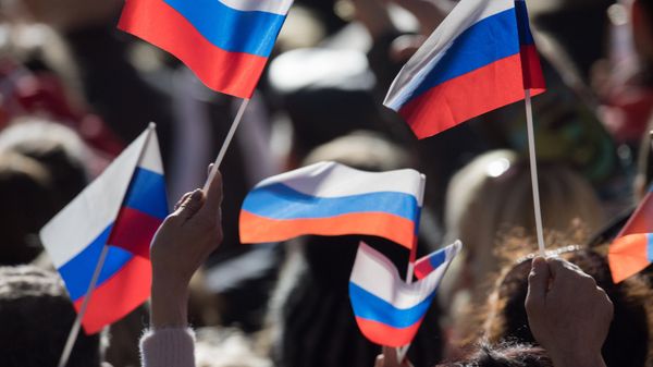 #Митинг в Севастополе в честь годовщины воссоединения Крыма с Россией