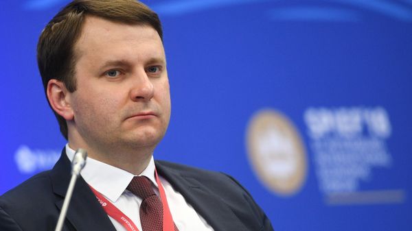 %Министр экономического развития РФ Максим Орешкин
