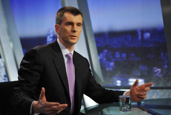 Бизнесмен и политик Михаил Прохоров