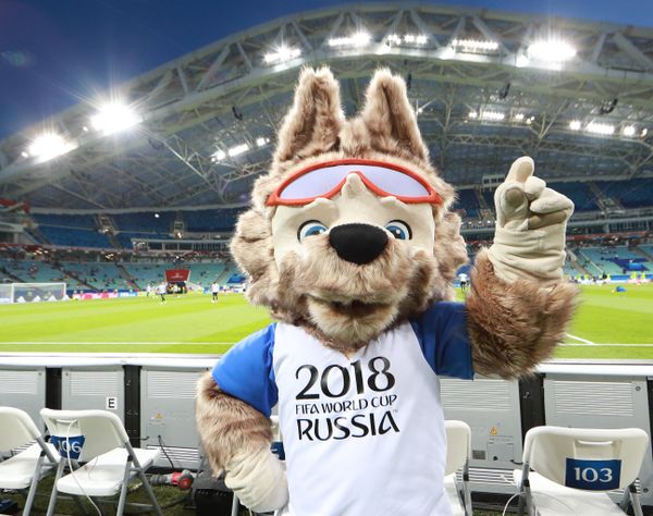 Официальный талисман чемпионата мира по футболу 2018 волк Забивака Официальный талисман чемпионата мира по футболу 2018 волк Забивака