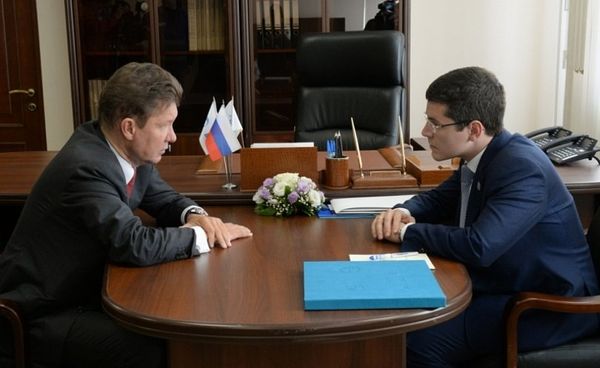 Алексей Миллер и Дмитрий Артюхов
