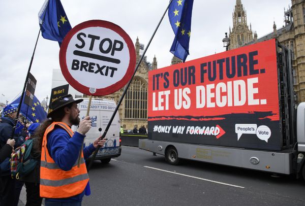 %Акция против Brexit в Лондоне