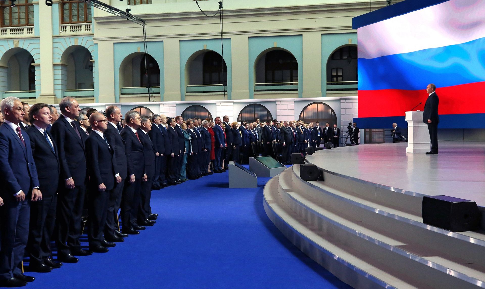 %Ежегодное послание президента РФ В. Путина Федеральному Собранию %Ежегодное послание президента РФ В. Путина Федеральному Собранию - ПРАЙМ, 1920, 21.04.2021