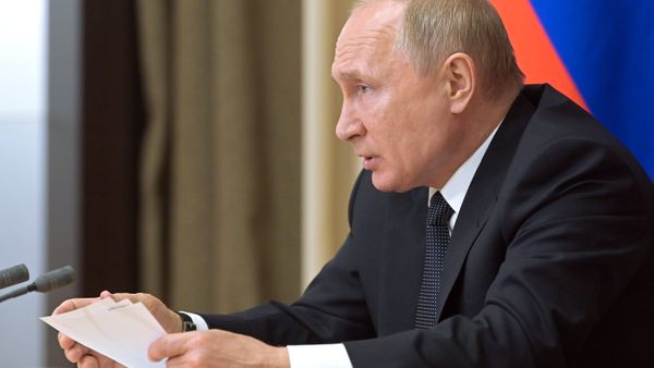 %Президент РФ Владимир Путин