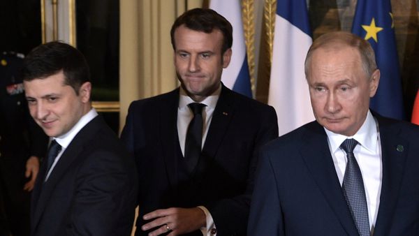 Рабочий визит президента РФ В. Путина во Францию
