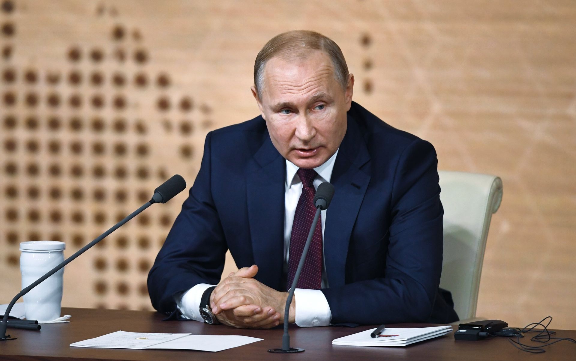 Ежегодная большая пресс-конференция президента РФ В. Путина - ПРАЙМ, 1920, 09.09.2020