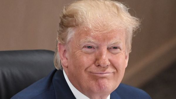 %Президент США Дональд Трамп