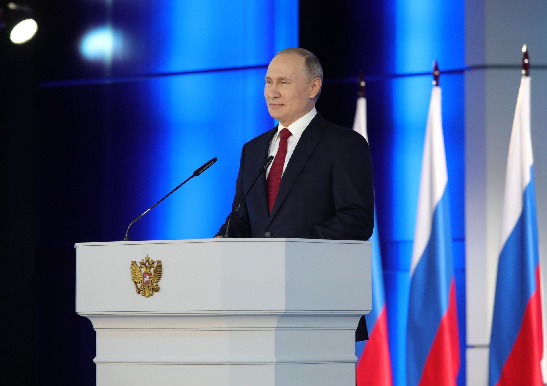Ежегодное послание президента РФ В. Путина Федеральному Собранию - ПРАЙМ, 1920, 10.02.2023