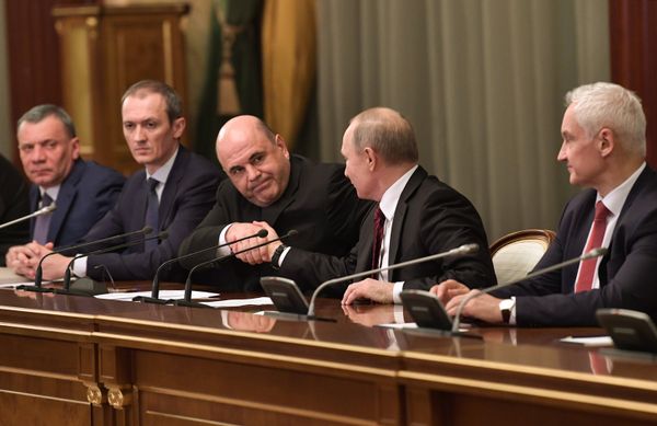 %Заседание обновленного правительства РФ