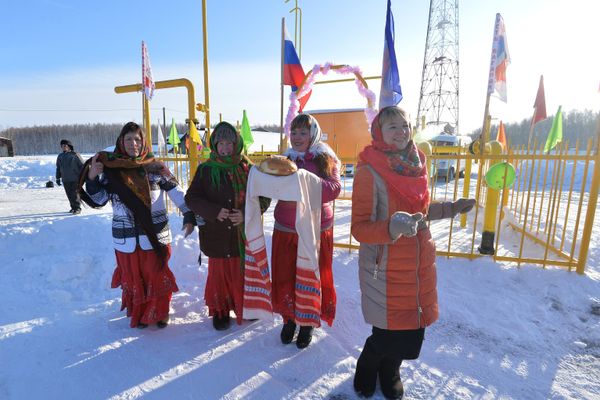 В село Усть-Багаряк Челябинской области провели газ