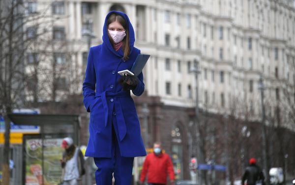 %Москва во время режима самоизоляции жителей