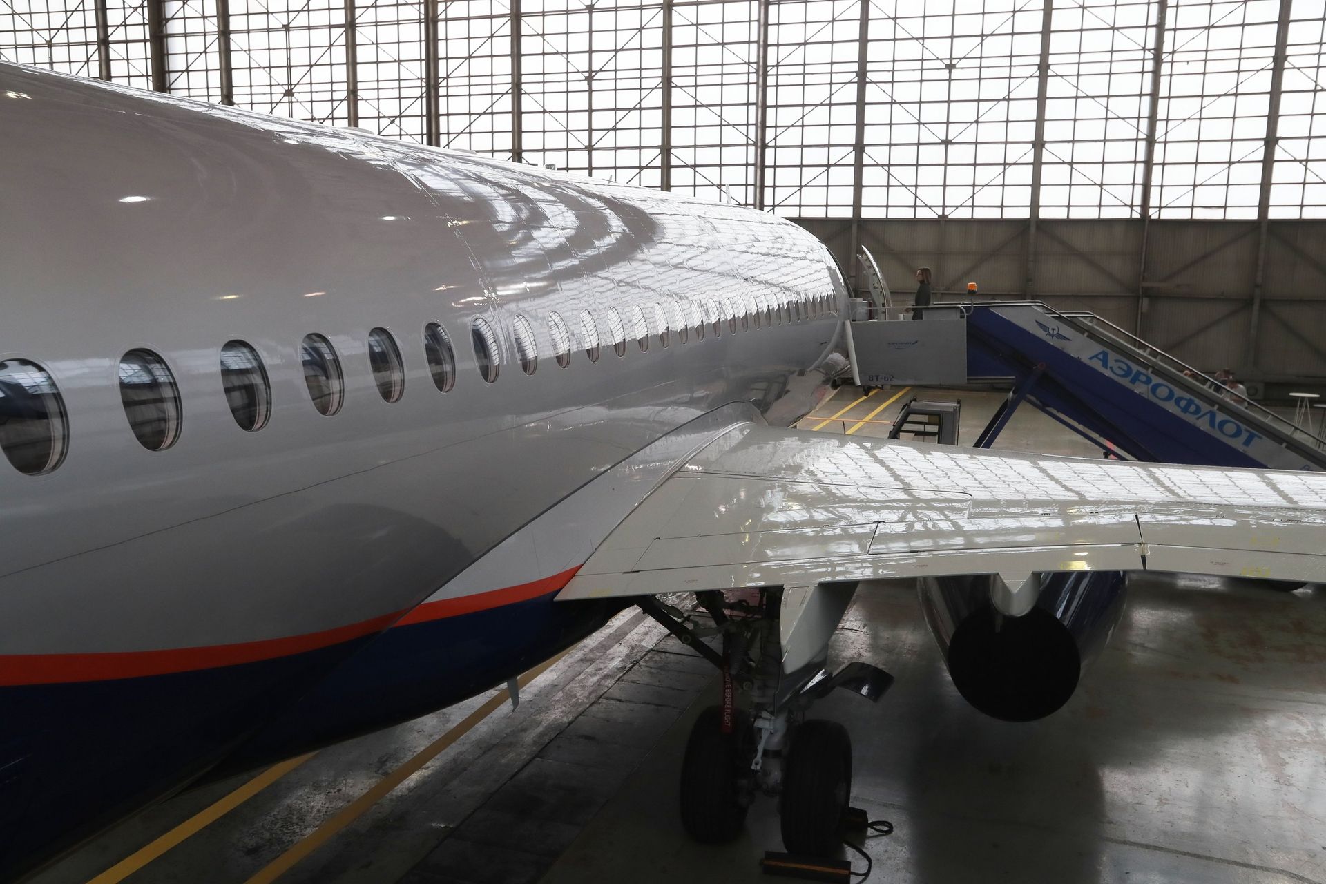 Cамолет Аэрофлота SSJ100 - ПРАЙМ, 1920, 06.08.2021