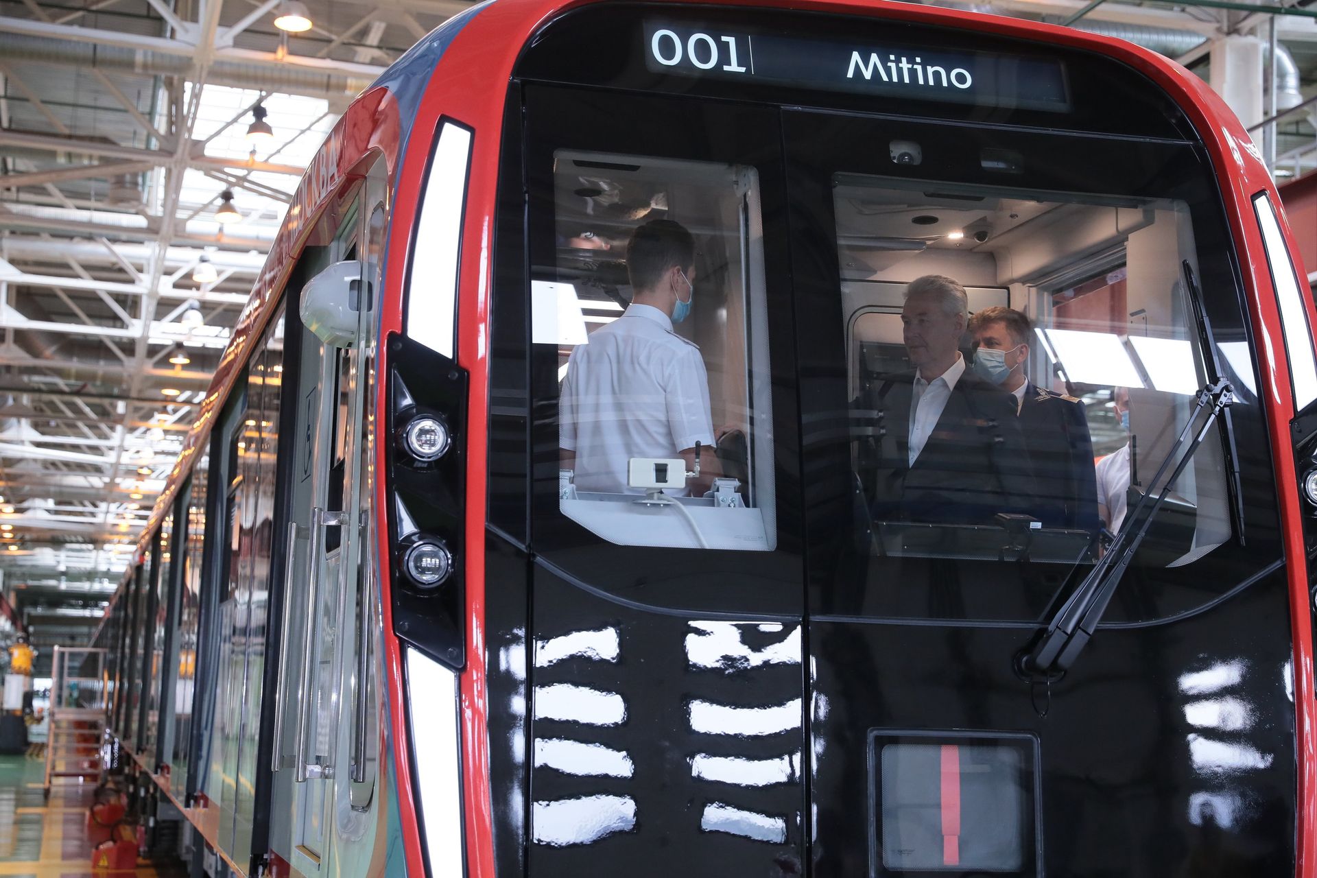 Презентация поезда метро нового поколения Москва-2020 - ПРАЙМ, 1920, 28.07.2021