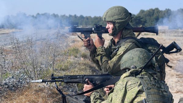 Военные учения Славянское братство-2020