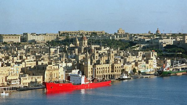  Вид на столицу Республики Мальта город Валетта