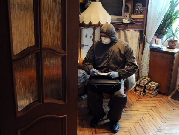Работа бригады скорой помощи в Тамбове