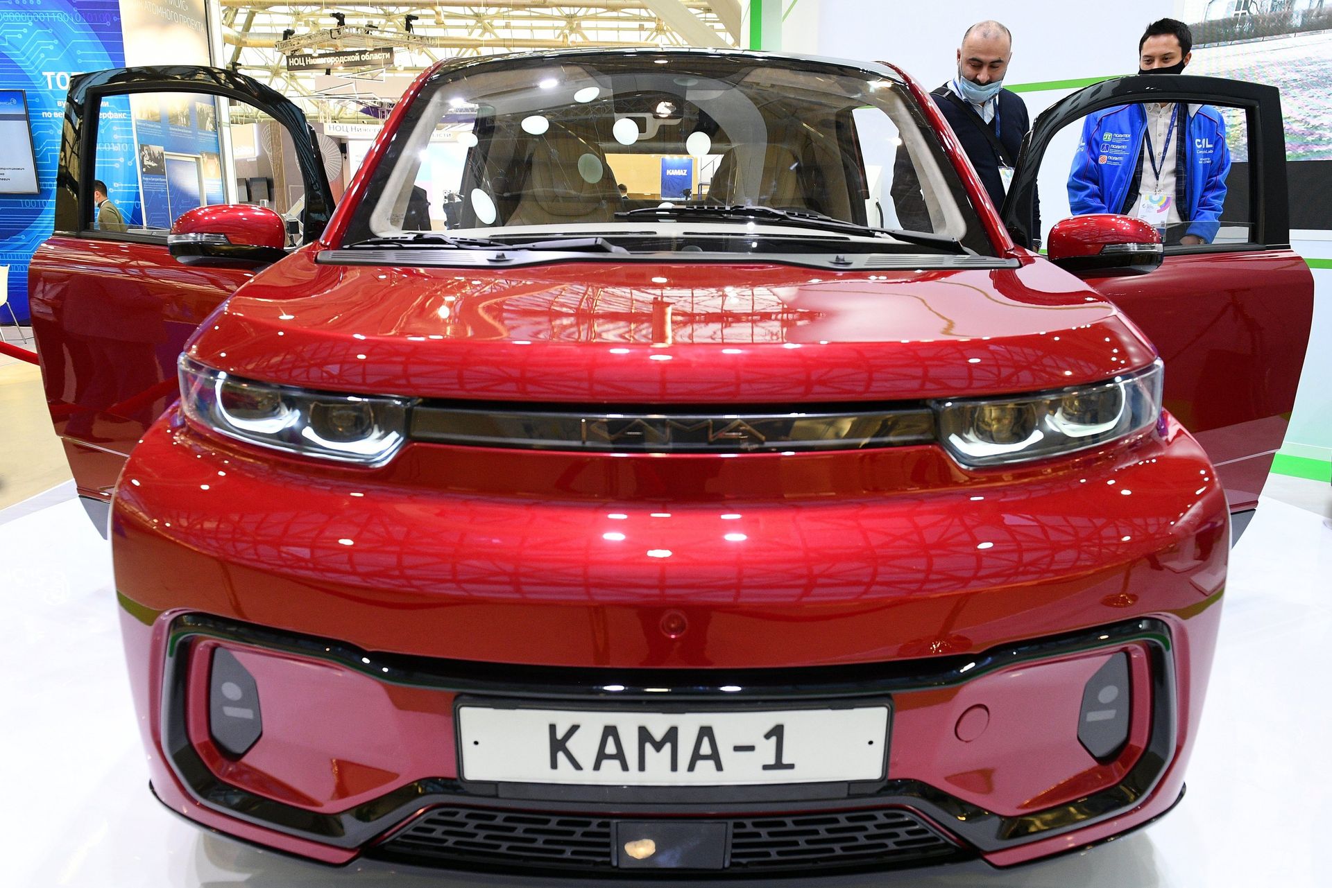 Электромобиль Кама-1 представлен на выставке ВУЗПРОМЭКСПО 2020 в Москве - ПРАЙМ, 1920, 11.12.2020