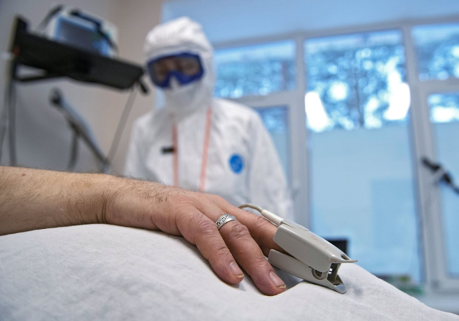 Госпиталь для лечения больных COVID-19 в Тверской областной больнице - ПРАЙМ, 1920, 17.02.2021