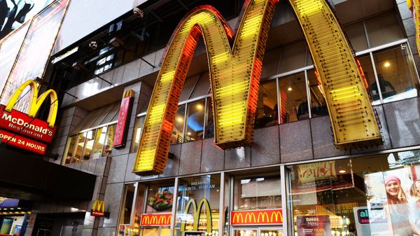 McDonald's на Таймс-сквер в Нью-Йорке