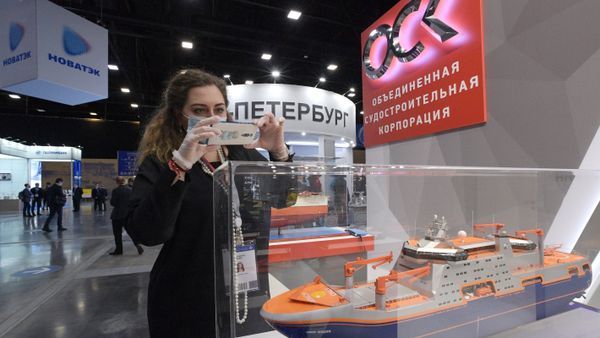 Стенд компании ОСК